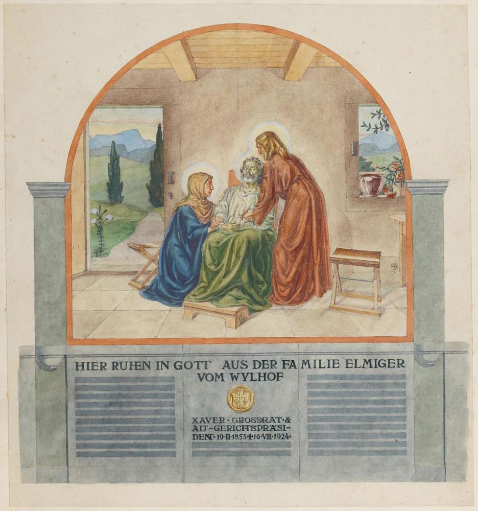 Große Abbildung Nr.1: 143-3554 Balmer, Alois: (Künstlergraphik)