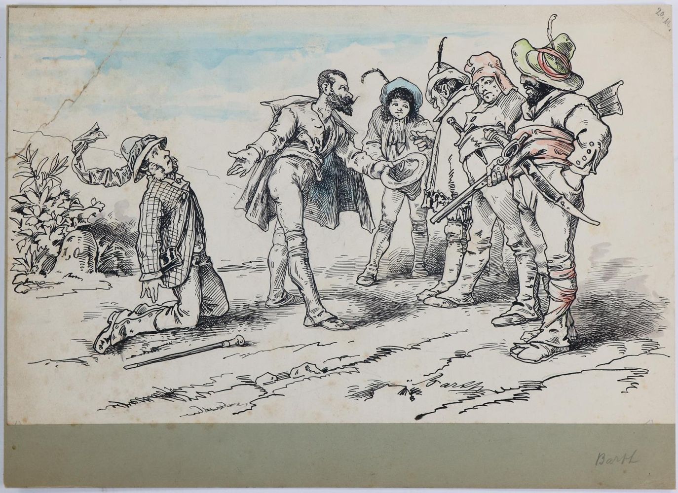 Große Abbildung Nr.4: 143-3561 Barth, Ferdinand: (Künstlergraphik)