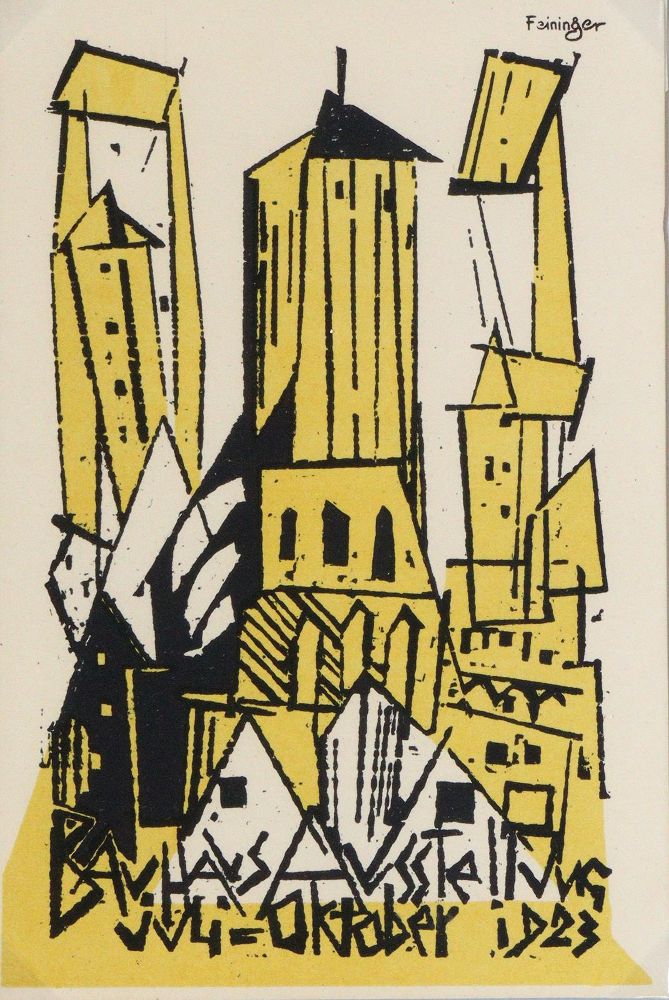 Große Abbildung Nr.7: 143-3567 Bauhaus-Postkarten. (Künstlergraphik)