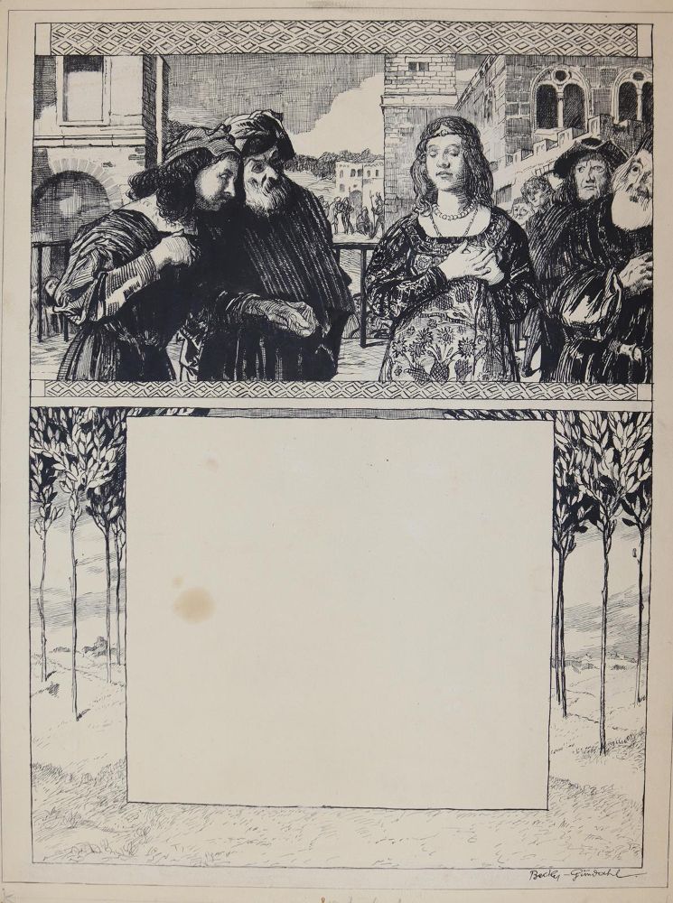 Große Abbildung Nr.1: 143-3572 Becker-Gundahl: (Künstlergraphik)