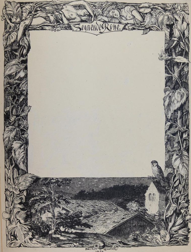 Große Abbildung Nr.4: 143-3572 Becker-Gundahl: (Künstlergraphik)