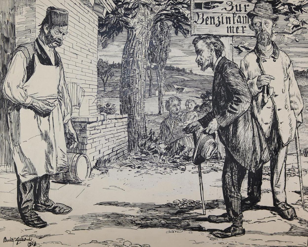 Große Abbildung Nr.5: 143-3572 Becker-Gundahl: (Künstlergraphik)