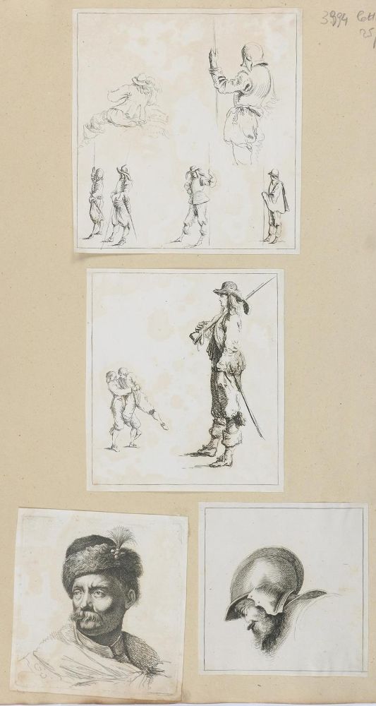 Große Abbildung Nr.2: 143-3578 Sammlung von: (Künstlergraphik, Bella, Castiglione)