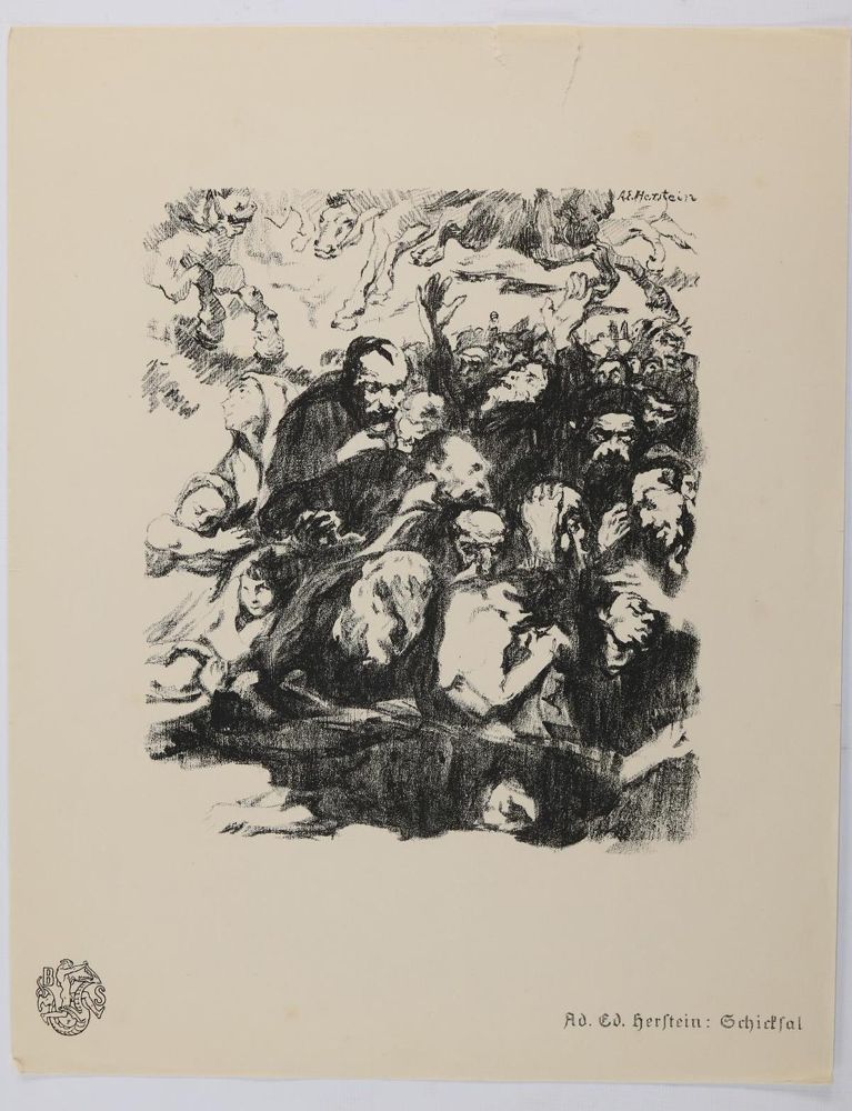 Große Abbildung Nr.11: 143-3592 Berliner Secession.: (Künstlergraphik)