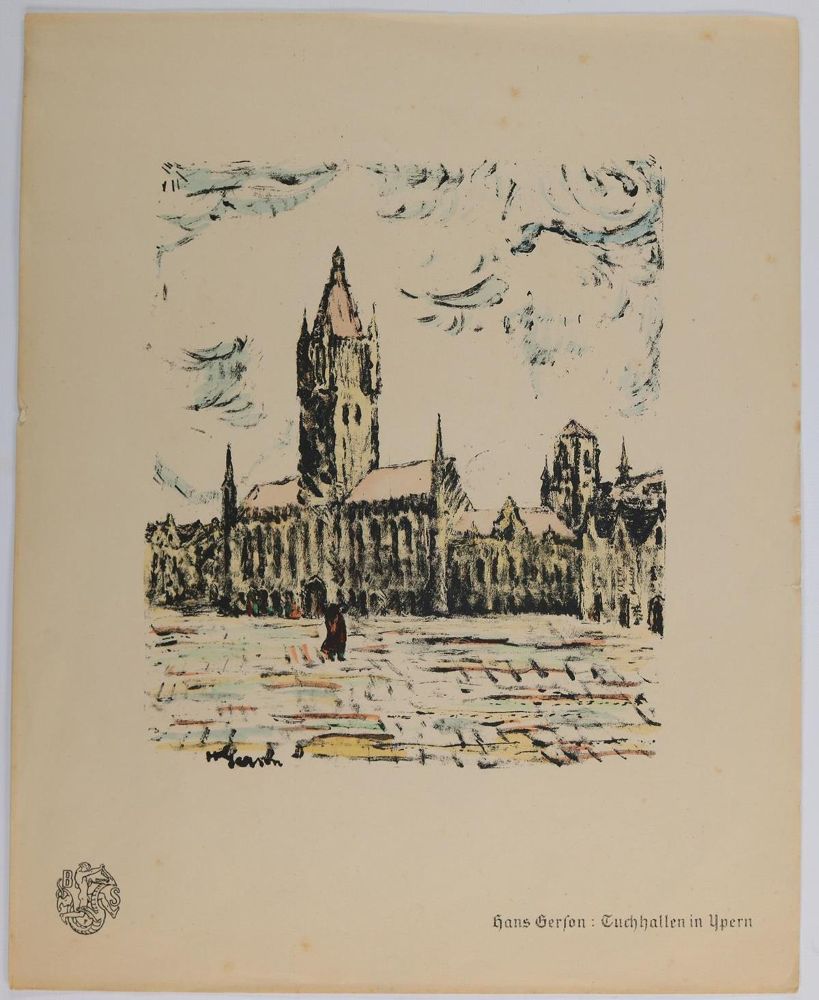 Große Abbildung Nr.4: 143-3592 Berliner Secession.: (Künstlergraphik)