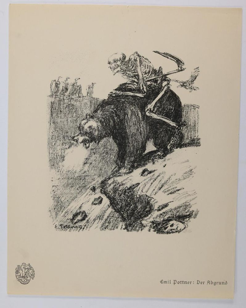Große Abbildung Nr.6: 143-3592 Berliner Secession.: (Künstlergraphik)