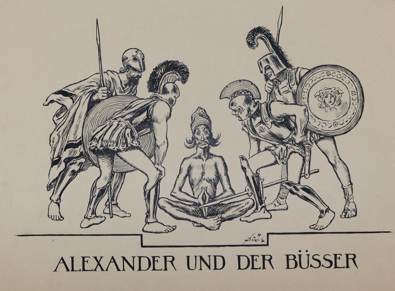 Große Abbildung Nr.2: 143-3595 Birch, Reginald: (Künstlergraphik)