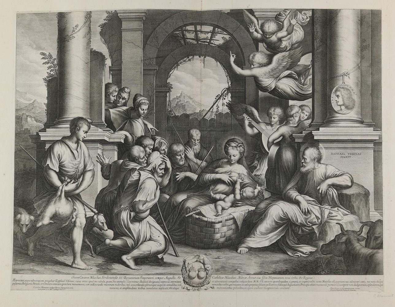 Große Abbildung Nr.1: 143-3601 Bloemaert II., Cornelis,: (Künstlergraphik)