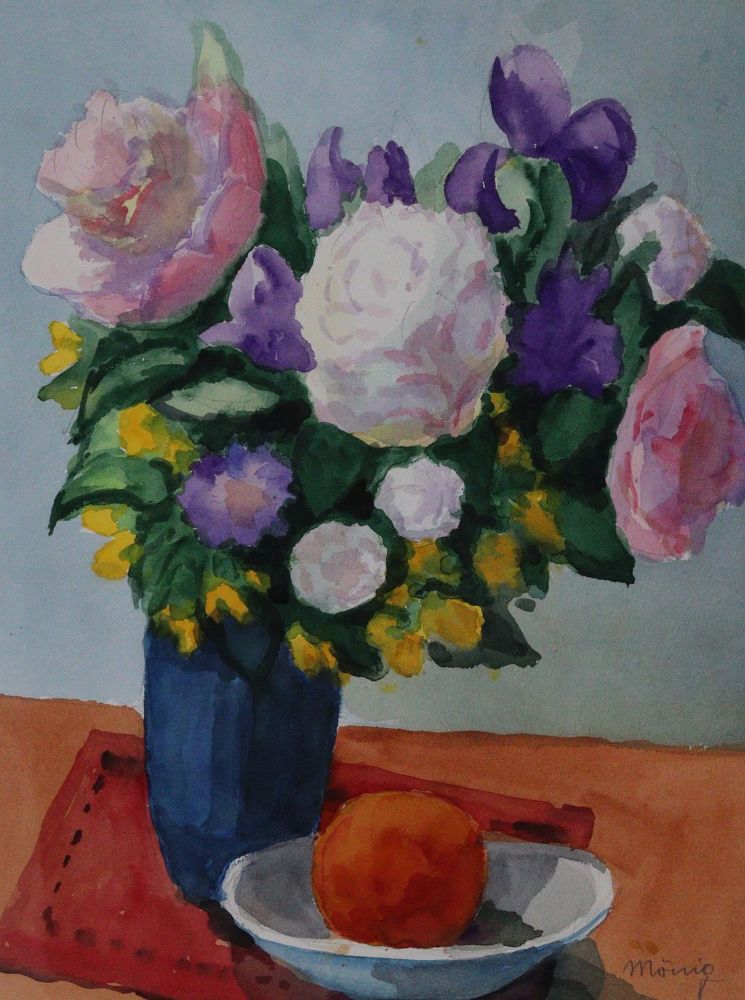 Große Abbildung Nr.14: 143-3604 Blumen: (Künstlergraphik)