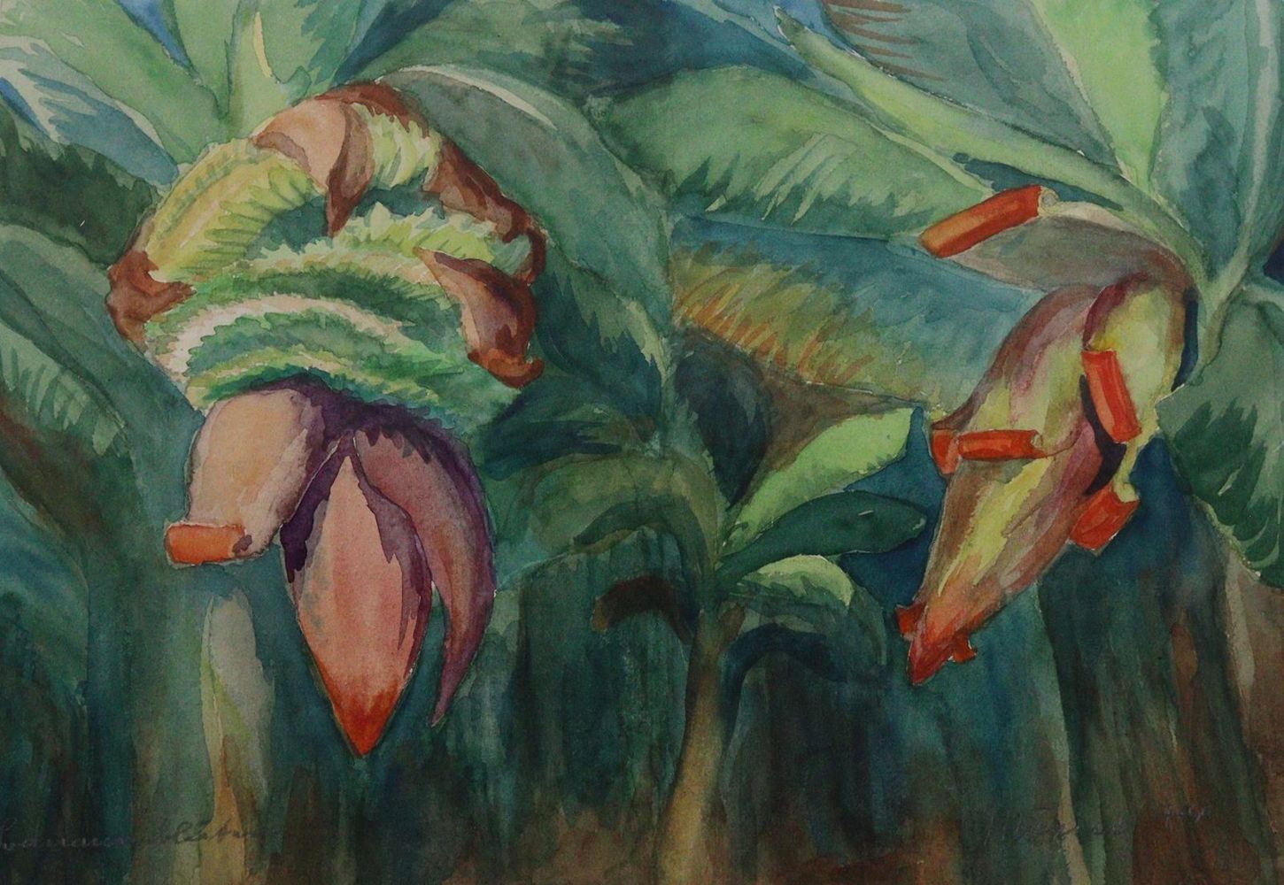 Große Abbildung Nr.3: 143-3604 Blumen: (Künstlergraphik)