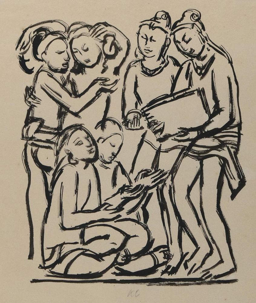 Große Abbildung Nr.1: 143-3659 Caspar, Karl: (Künstlergraphik)