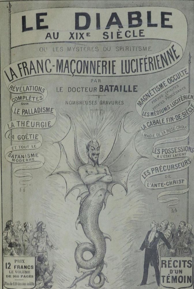 Große Abbildung Nr.1: 143-367 Hacks,C. (Pseud.: Bataille).: (Freimaurerei)