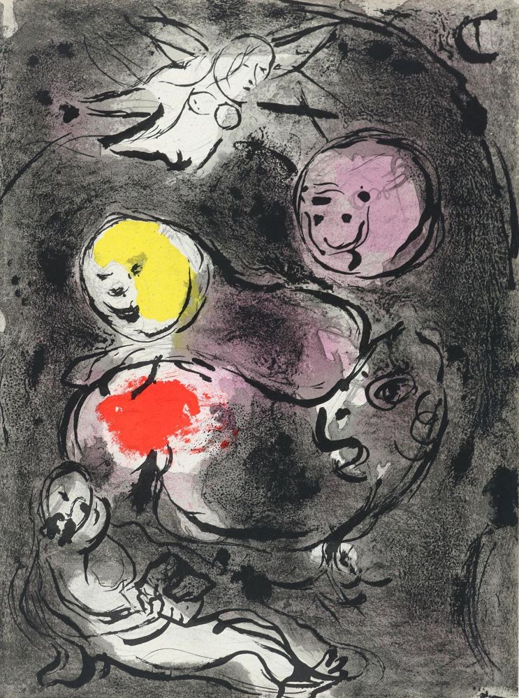 Große Abbildung Nr.1: 143-3676 Chagall, Marc: (Künstlergraphik)