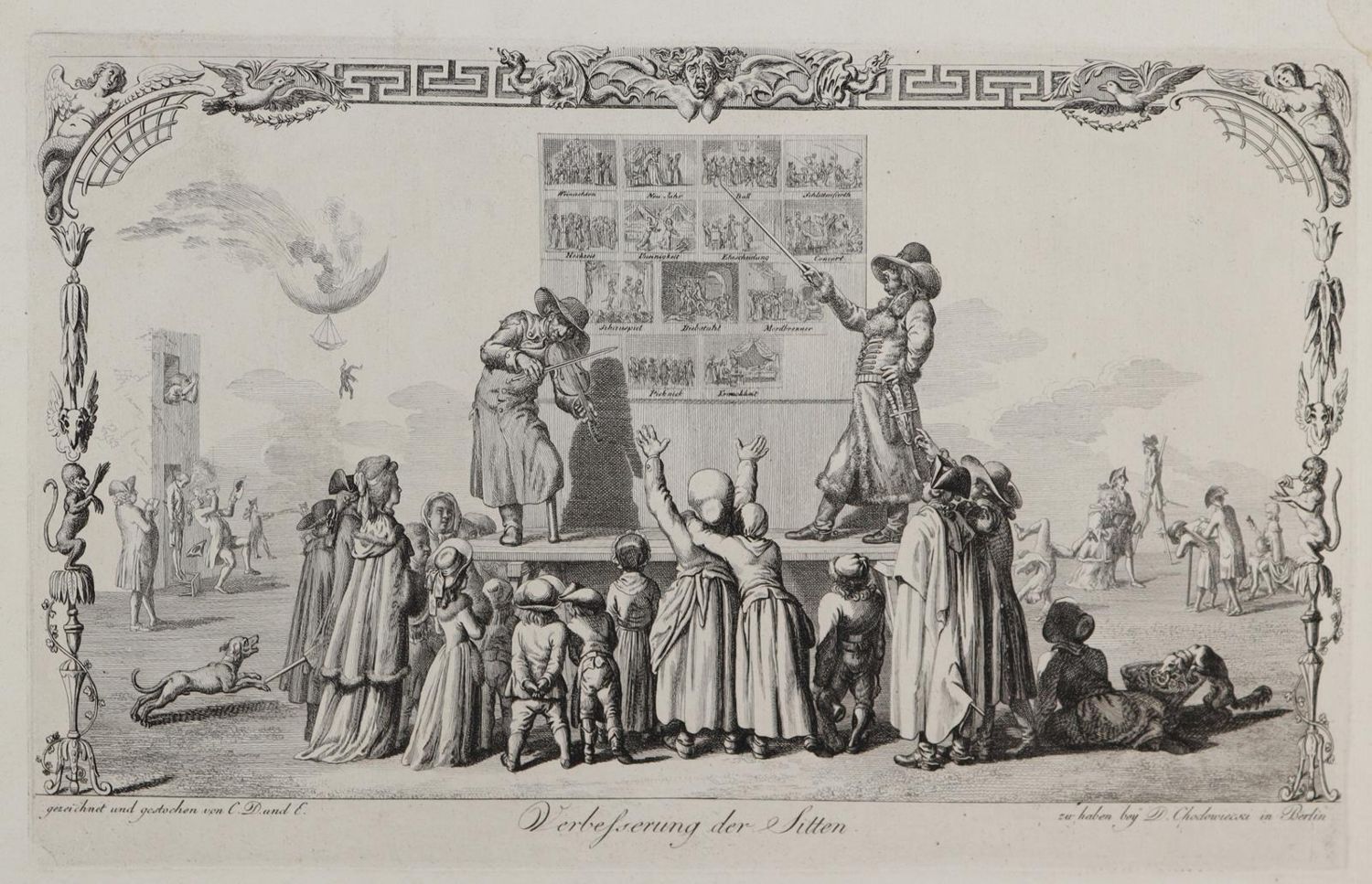 Große Abbildung Nr.1: 143-3684 Chodowiecki, Daniel Nikolaus: (Künstlergraphik)