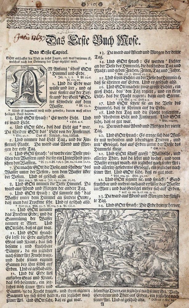 Große Abbildung Nr.1: 143-37 Biblia germanica.: (Bibeln)