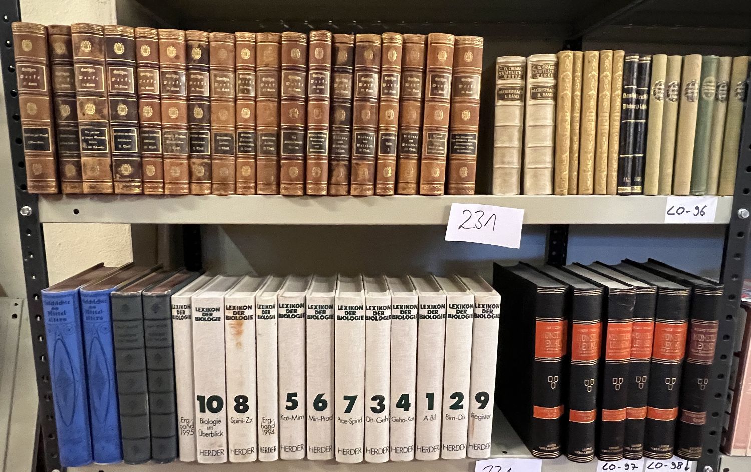 Große Abbildung Nr.16: 143-370 Gelehrtenbibliothek,: (Varia)