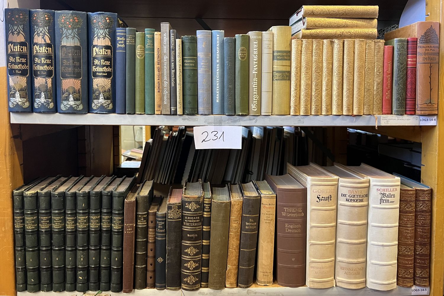 Große Abbildung Nr.2: 143-370 Gelehrtenbibliothek,: (Varia)