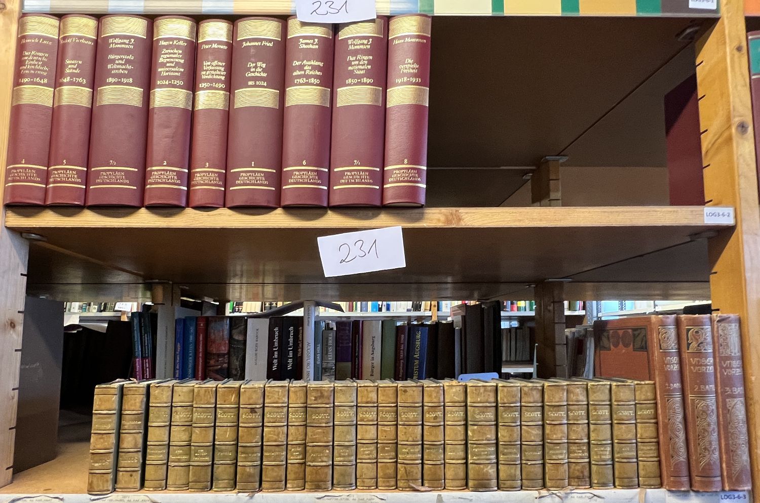Große Abbildung Nr.20: 143-370 Gelehrtenbibliothek,: (Varia)