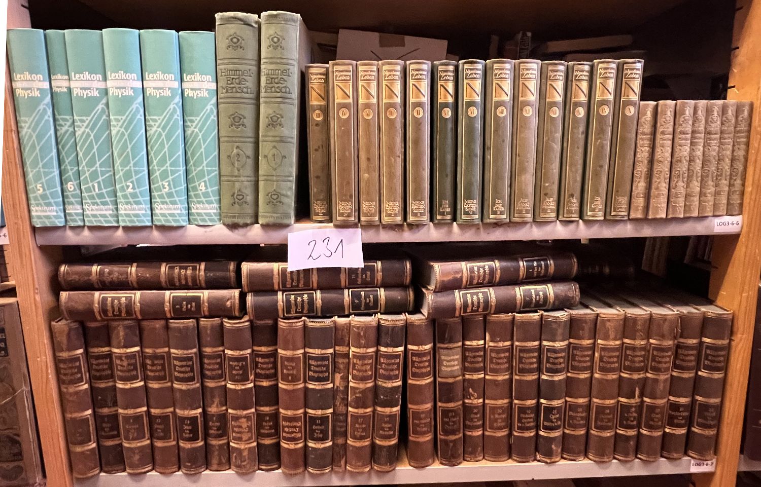 Große Abbildung Nr.22: 143-370 Gelehrtenbibliothek,: (Varia)