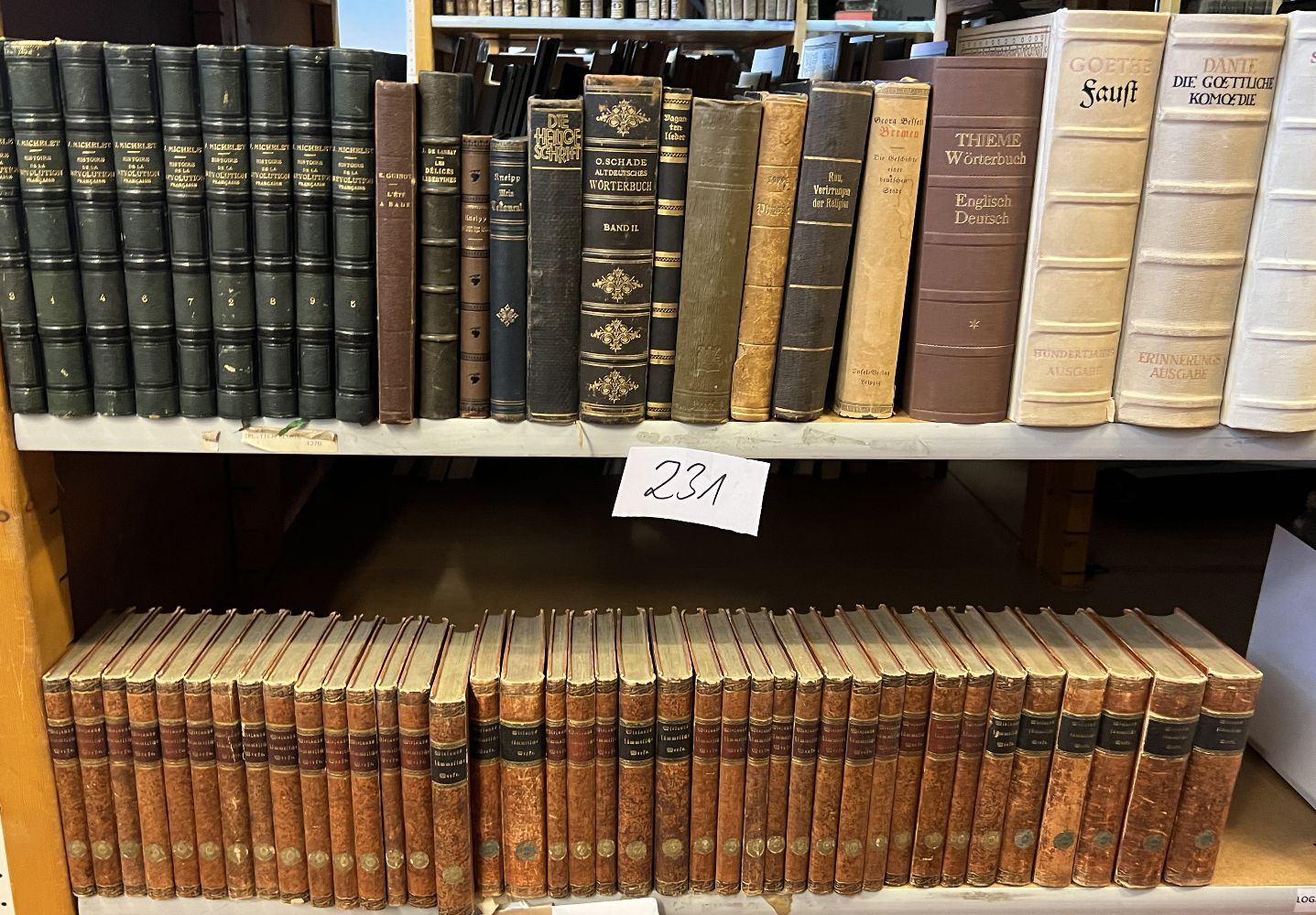 Große Abbildung Nr.3: 143-370 Gelehrtenbibliothek,: (Varia)