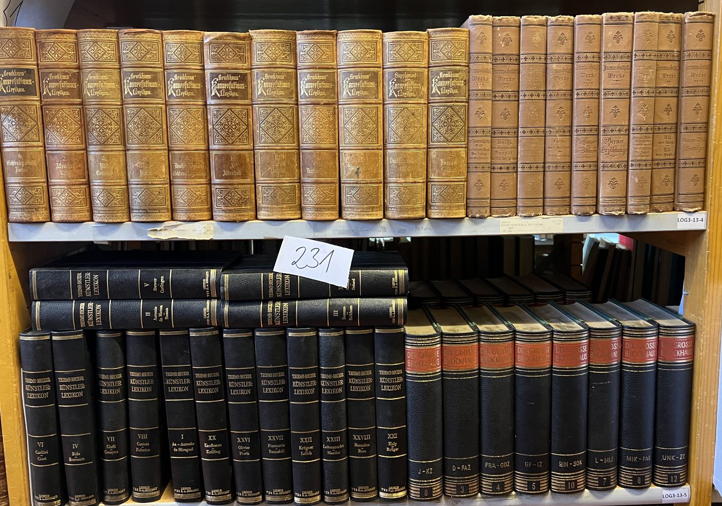 Große Abbildung Nr.5: 143-370 Gelehrtenbibliothek,: (Varia)