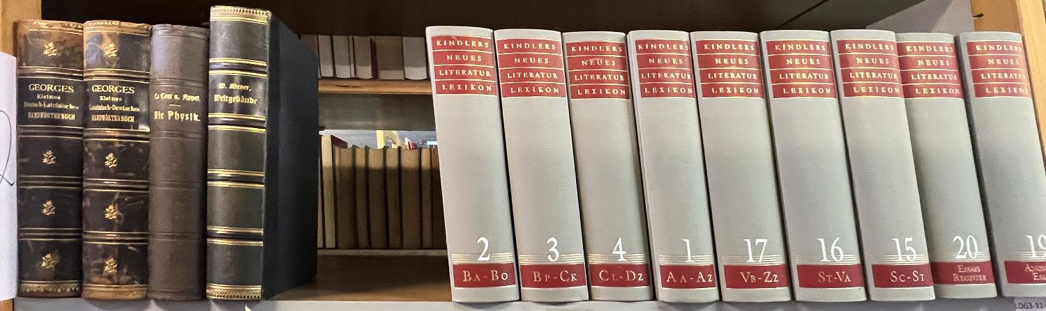 Große Abbildung Nr.8: 143-370 Gelehrtenbibliothek,: (Varia)