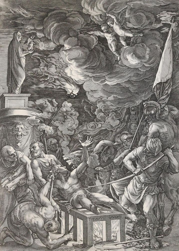 Große Abbildung Nr.1: 143-3700 Cort, Cornelis: (Künstlergraphik)