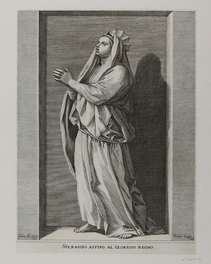 Große Abbildung Nr.3: 143-3703 Crüger, Theodor (oder Dietrich Krüger,: (Künstlergraphik)