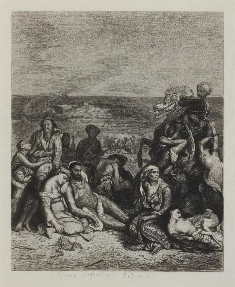 Große Abbildung Nr.1: 143-3716 Delacroix, Eugène: (Künstlergraphik)