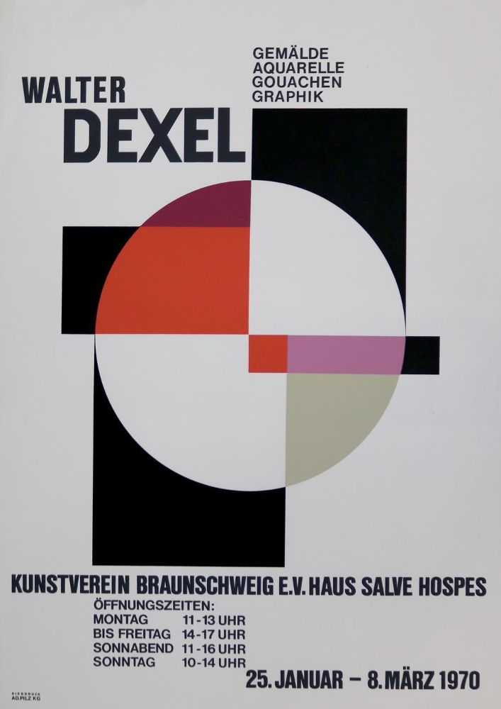 Große Abbildung Nr.1: 143-3721 Dexel,Walter: (Künstlergraphik)