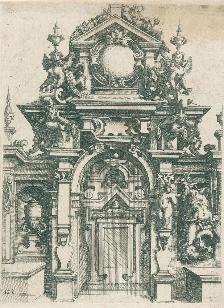 Große Abbildung Nr.1: 143-3725 Dietterlin, Wendel d. Ä.: (Künstlergraphik)