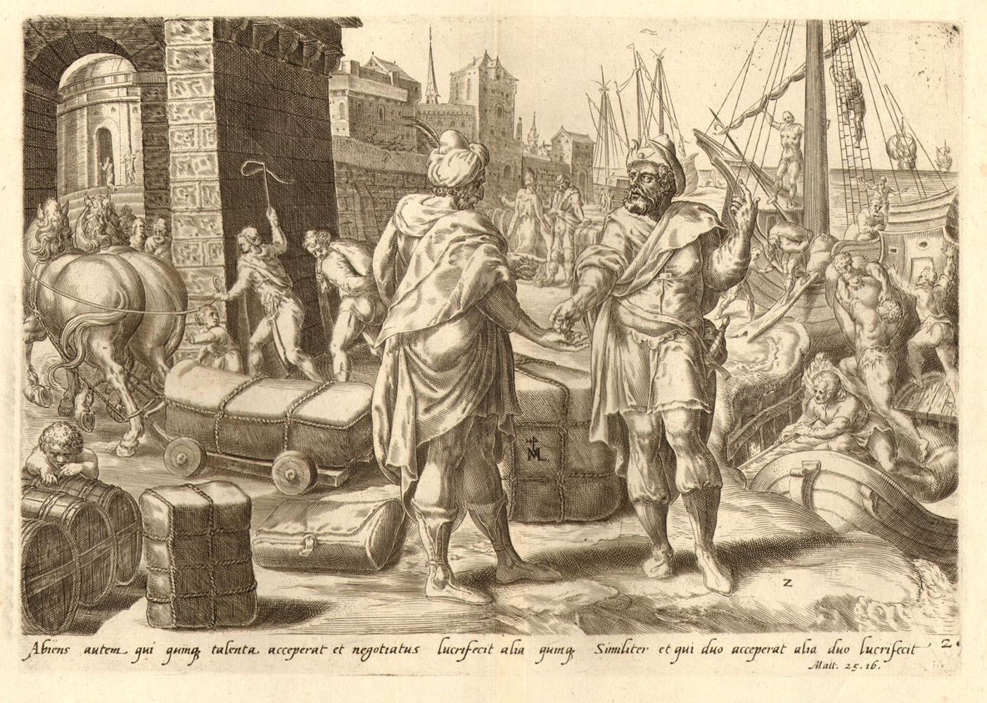 Große Abbildung Nr.3: 143-3804 Flämische: (Künstlergraphik)