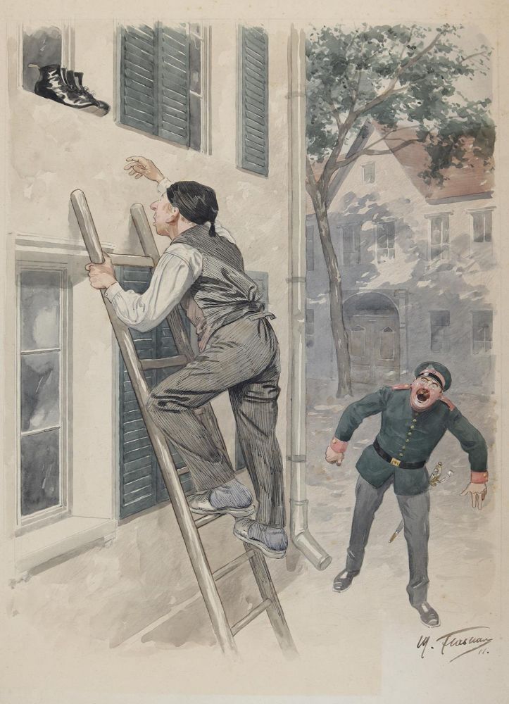 Große Abbildung Nr.3: 143-3808 Flashar, Max: (Künstlergraphik)