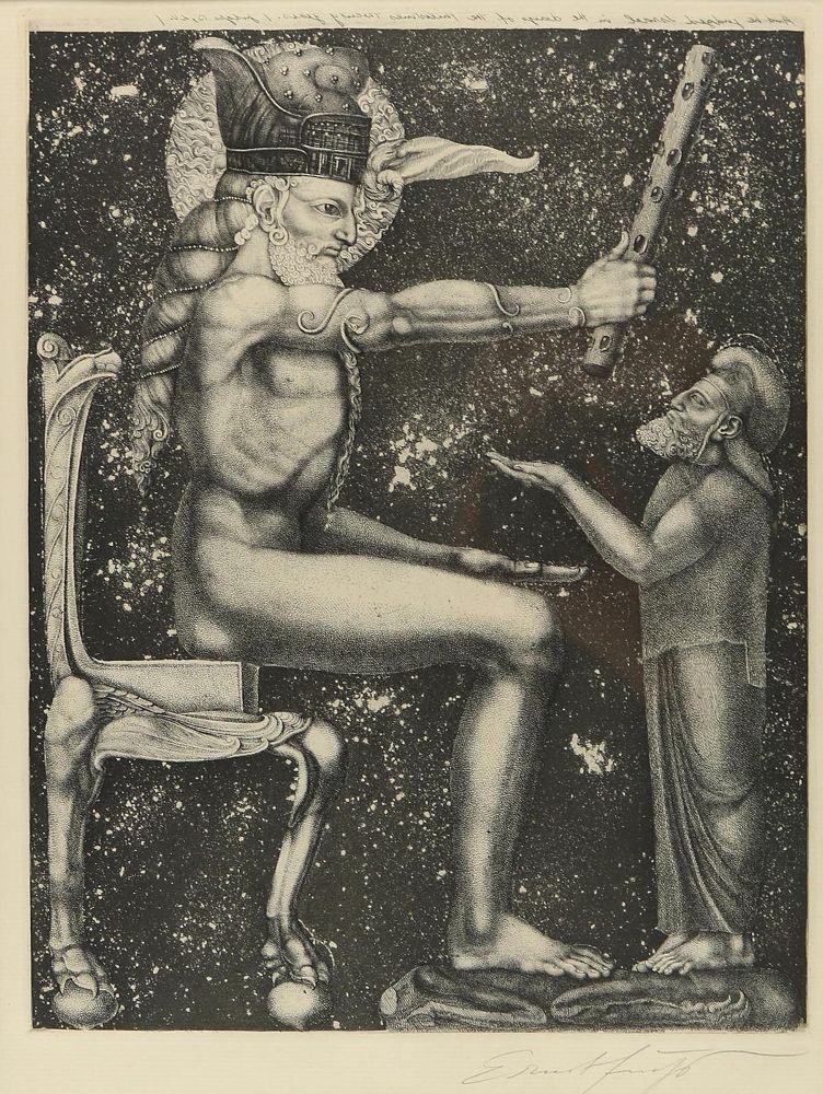 Große Abbildung Nr.1: 143-3820 Fuchs, Ernst: (Künstlergraphik)