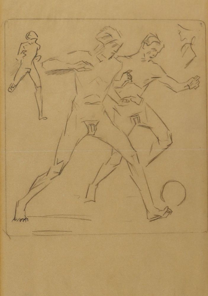 Große Abbildung Nr.2: 143-3841 Gelbke, Georg: (Künstlergraphik)