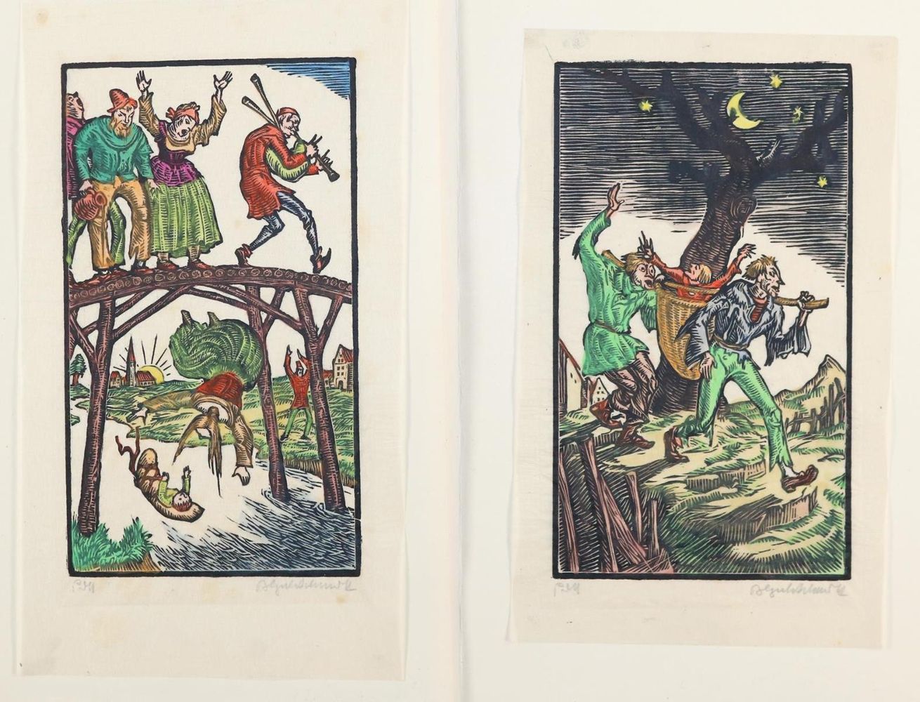 Große Abbildung Nr.5: 143-3856 Goldschmitt, Bruno: (Künstlergraphik)