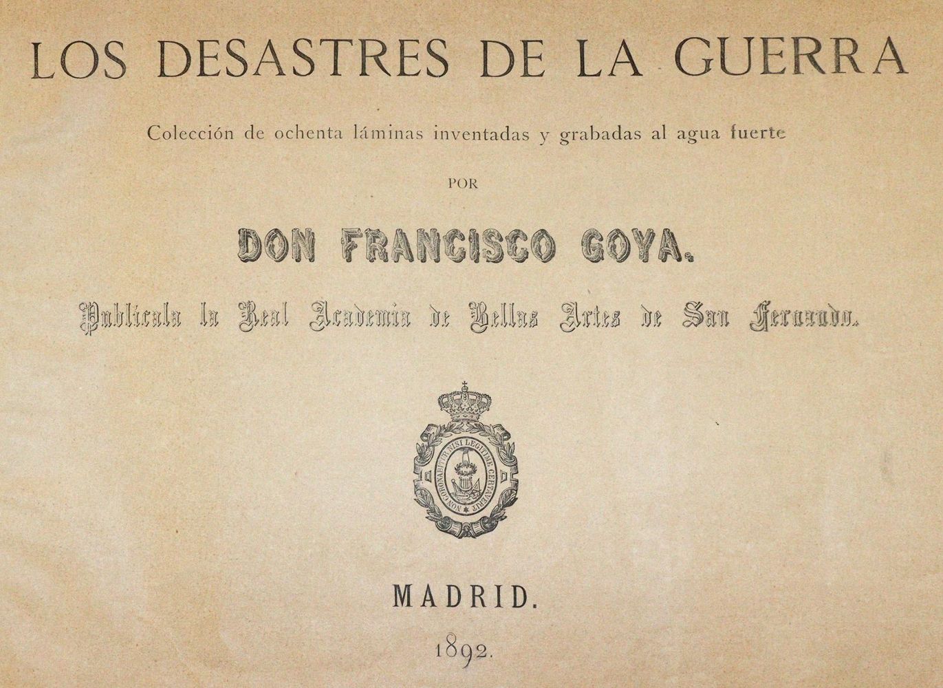 Große Abbildung Nr.12: 143-3865 Goya, Francisco de (Künstlergraphik)