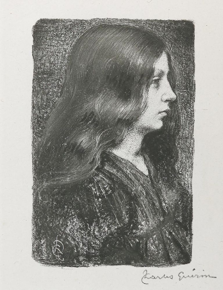 Große Abbildung Nr.1: 143-3884 Guerin, Charles: (Künstlergraphik)