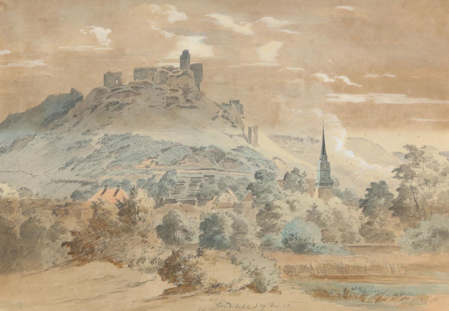 Große Abbildung Nr.1: 143-3898 Heinzmann, Carl Friedrich: (Künstlergraphik)