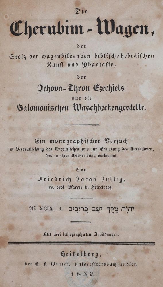 Große Abbildung Nr.4: 143-390 Züllig,F.J.: (Judaica)