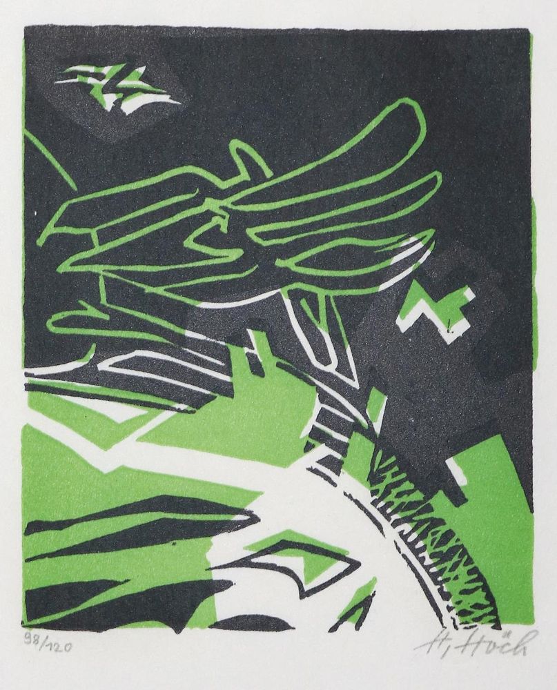 Große Abbildung Nr.2: 143-3912 Höch, Hannah: (Künstlergraphik)