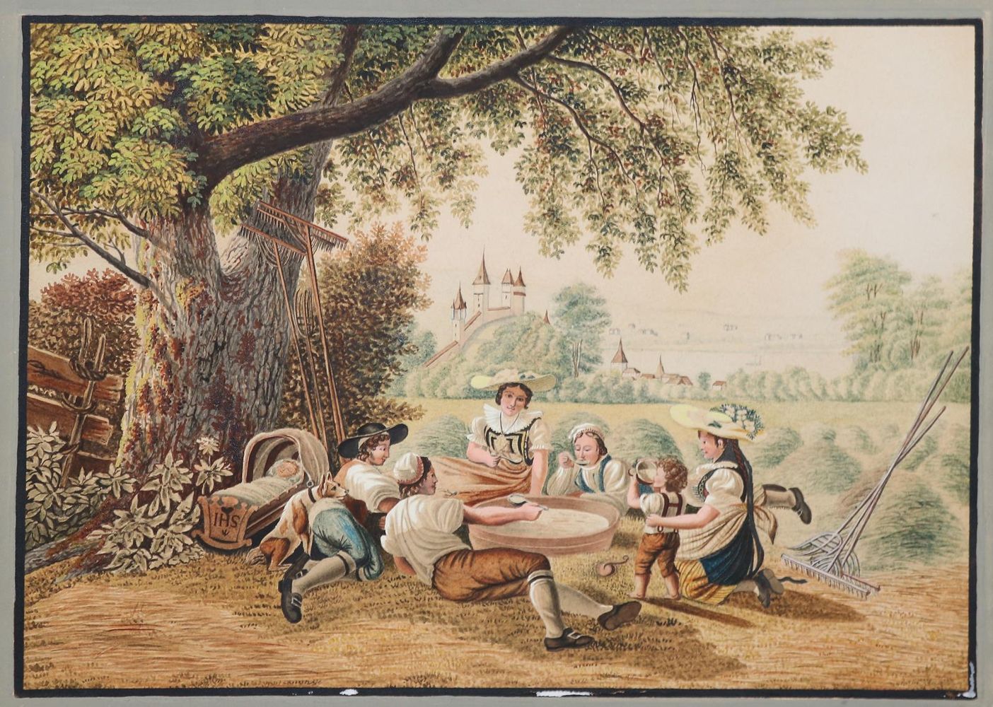 Große Abbildung Nr.1: 143-3924 Hürlimann, Johann: (Künstlergraphik)