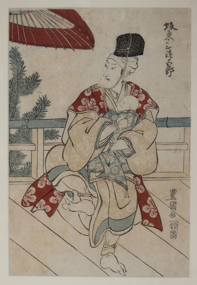 Große Abbildung Nr.2: 143-3948 Kunisada: (Künstlergraphik, Japan)