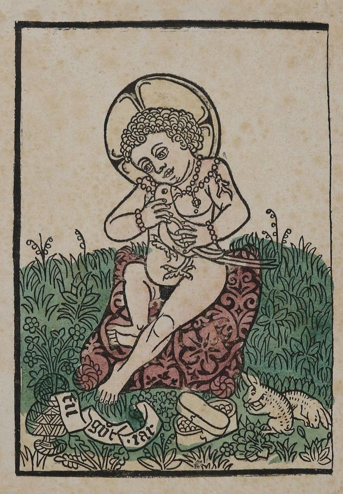 Große Abbildung Nr.1: 143-3954 Jesuskind: (Künstlergraphik)