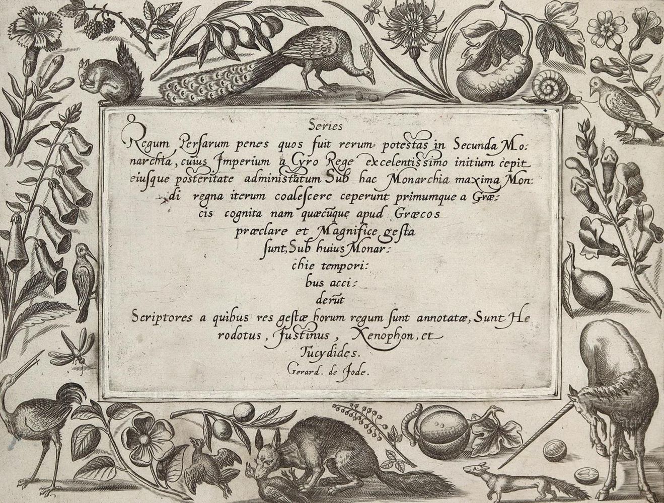 Große Abbildung Nr.1: 143-3957 Jode, Gerard de: (Künstlergraphik)