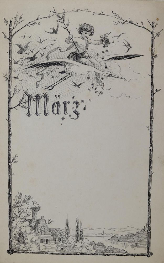 Große Abbildung Nr.5: 143-3959 Jugendblätter.: (Künstlergraphik)