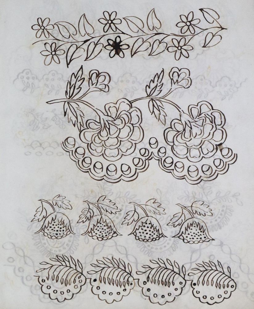 Große Abbildung Nr.11: 143-3962 Jugendstilentwurf: (Künstlergraphik, Jugendstil)