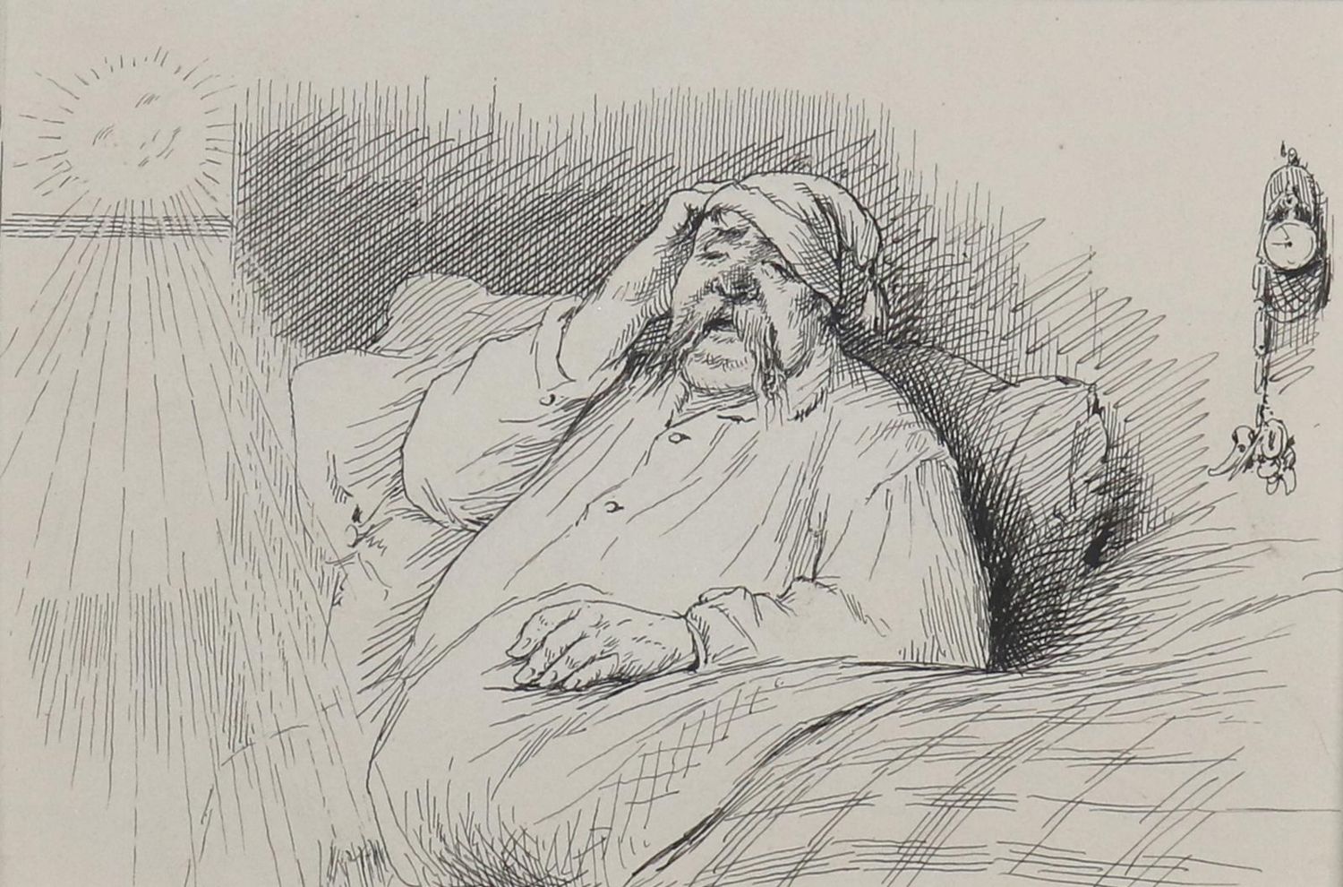 Große Abbildung Nr.1: 143-3972 Brasch, Hans: (Künstlergraphik, Karikatur)