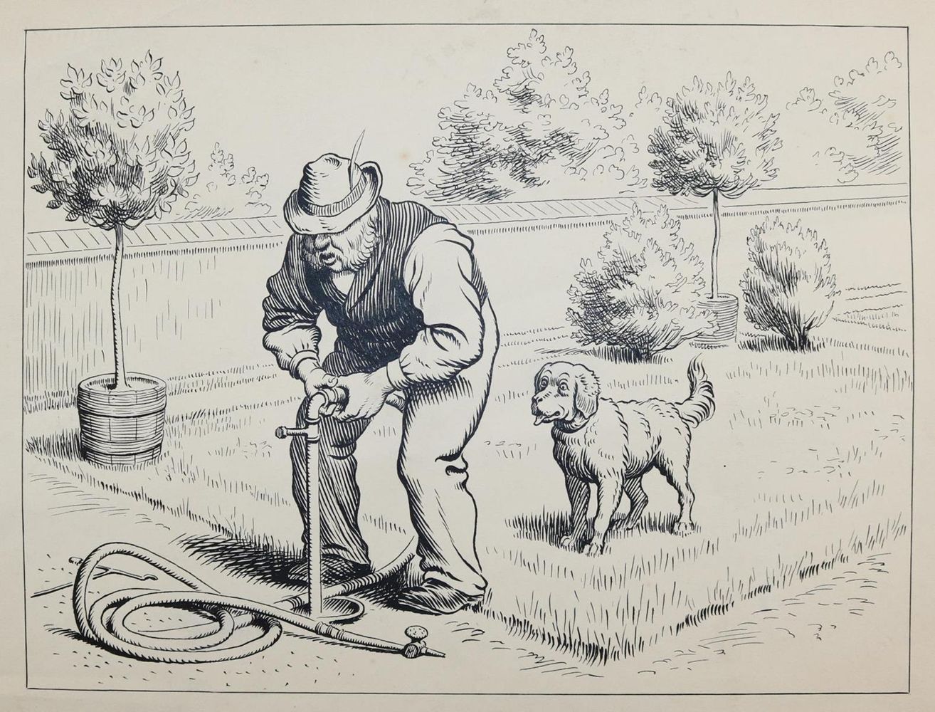 Große Abbildung Nr.5: 143-3972 Brasch, Hans: (Künstlergraphik, Karikatur)