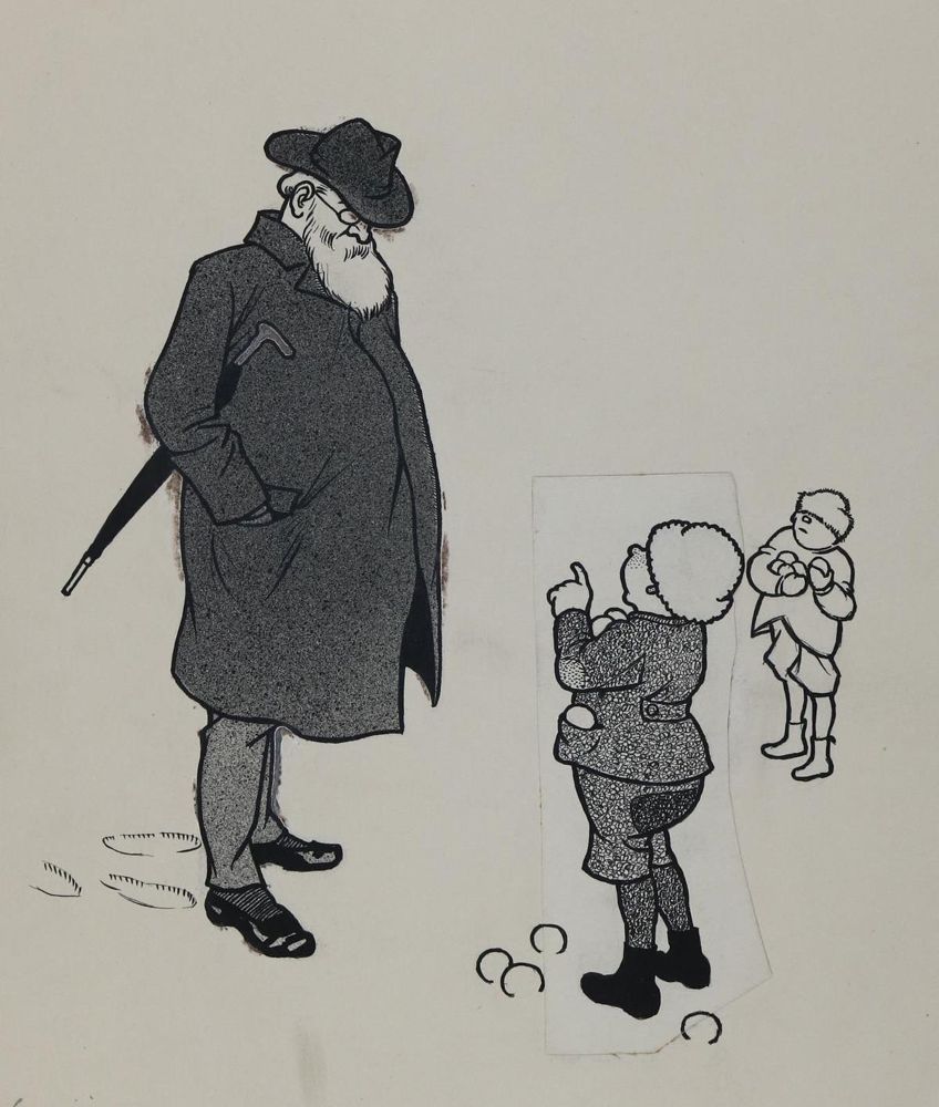 Große Abbildung Nr.15: 143-3973 Caspari, Walther: (Künstlergraphik, Karikatur)